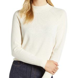 Everlane Cashmere Mock Neck Sweater
